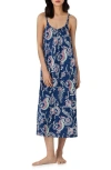 Ralph Lauren Lauren  Sleeveless Cotton Blend Nightgown