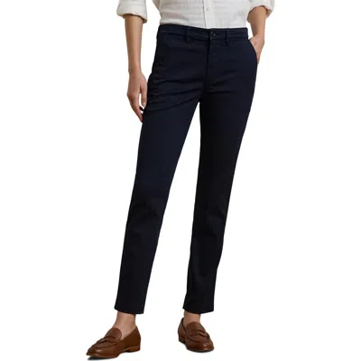 Ralph Lauren Lauren  Slim Fit Stretch Chinos In Black