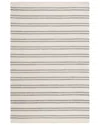 Ralph Lauren Lauren  Starboard Stripe Hand Tufted Rug In Ivory