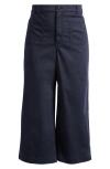 Ralph Lauren Lauren  Stretch Cotton Twill Crop Pants