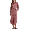Ralph Lauren Womens Striped Linen Roll Tab Sleeve Shirtdress 0p 22w In Pink