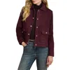 Ralph Lauren Lauren  Suede Jacket In Brown