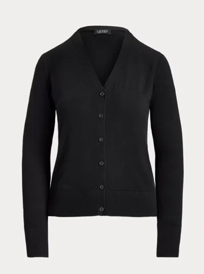 Ralph Lauren Lauren  Sweater Cardigan In Black