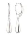 Ralph Lauren Teardrop Drop Earring In Sterling Silver In Sterling Silver