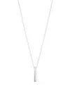 Ralph Lauren Teardrop Pendant Necklace In Sterling Silver In Sterling Silver