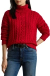 Ralph Lauren Women's Turtleneck Sweater In Red