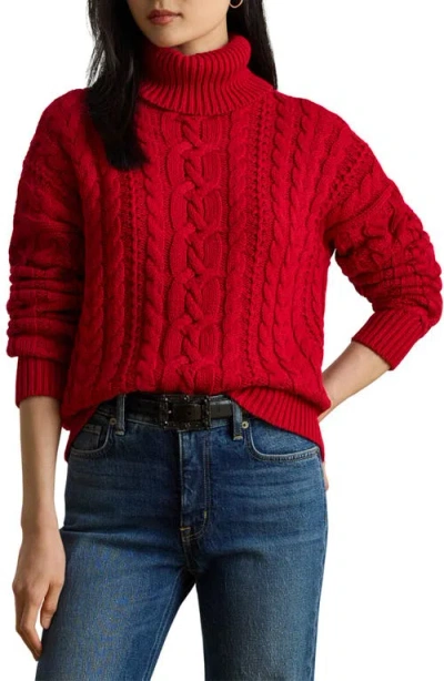 Ralph Lauren Women's Turtleneck Sweater In Red