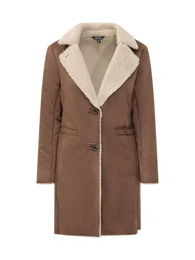 Ralph Lauren Lauren  Unlined Utility Jacket In Brown