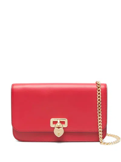 Ralph Lauren Lauren  Wallet On A Chain Large In Red