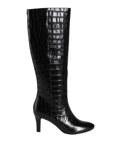 Ralph Lauren Knee Boots In Black