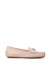 Ralph Lauren Lauren  Woman Loafers Blush Size 9.5 Bovine Leather In Pink