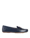 Ralph Lauren Lauren  Loafers In Navy Blue