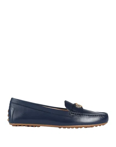 Ralph Lauren Lauren  Loafers In Navy Blue