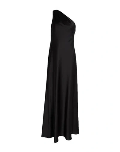 Ralph Lauren Lauren  Woman Maxi Dress Black Size 0 Recycled Polyester, Polyester