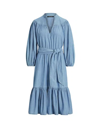 Ralph Lauren Midi Dresses In Blue