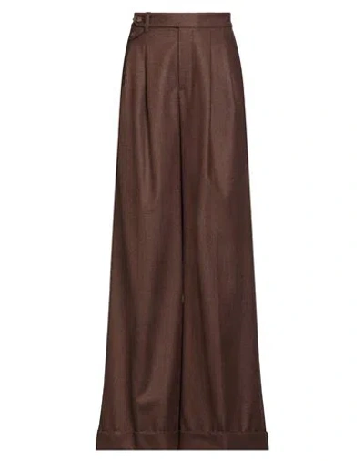 Ralph Lauren Lauren  Woman Pants Brown Size 2 Wool