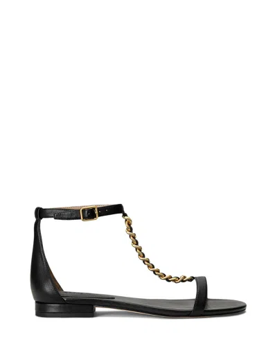 Ralph Lauren Sandals In Black