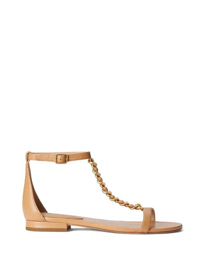 Ralph Lauren Sandals In Beige