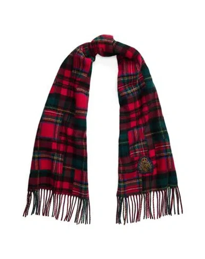 Ralph Lauren Lauren  Woman Scarf Red Size - Recycled Wool, Wool, Nylon