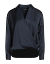 Ralph Lauren Lauren  Woman Top Navy Size M Recycled Polyester, Polyester