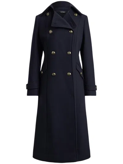 Ralph Lauren Lauren  Wool-blend Coat For Women In Navy