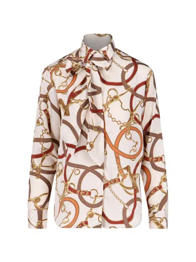 Ralph Lauren Chain-print Shirt In Multi