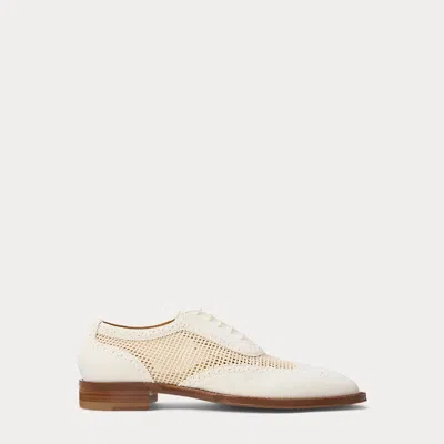 RALPH LAUREN LAYTON 20 MM MESH & SUEDE OXFORD