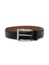 Polo Ralph Lauren Leather Belt In Black