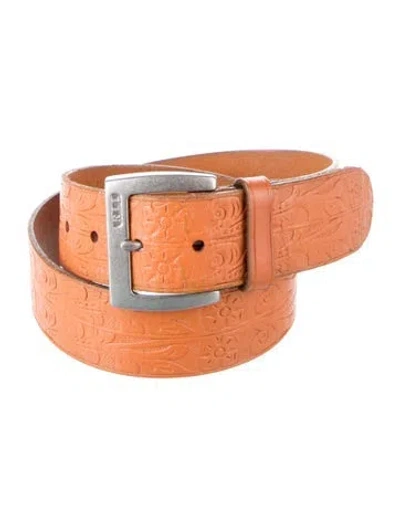 Pre-owned Ralph Lauren Leather Belt In Brown