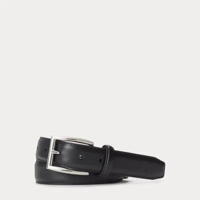 Ralph Lauren Kids' Leather Belt In Black
