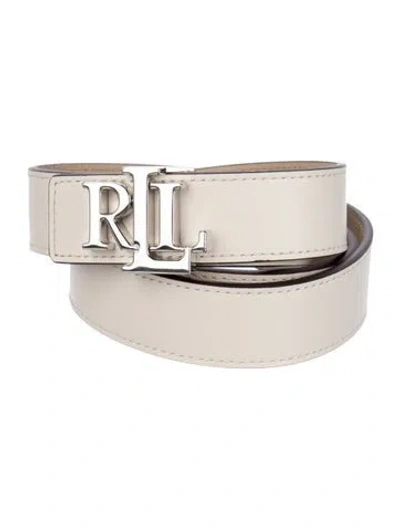 Pre-owned Ralph Lauren Leather Belt In Neutrals