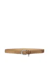 Ralph Lauren Leather Buckle-detail Belt