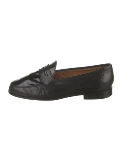 Pre-owned Ralph Lauren Leather Loafers In Blue