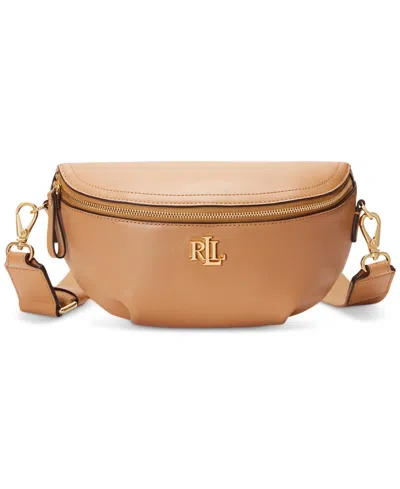 Ralph Lauren Leather Marcy Small Belt Bag