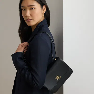 Ralph Lauren Leather Medium Sophee Bag In Black