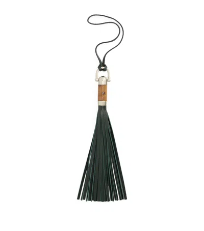 Ralph Lauren Leather The Ralph Tassel Bag Charm