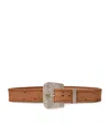 Ralph Lauren Leather Tooled-buckle Belt