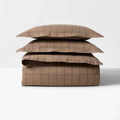 Polo Ralph Lauren Ledger Duvet Cover Set In Cinnamon