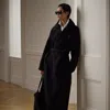 Polo Ralph Lauren Leonarda Cashmere Wrap Coat In Black