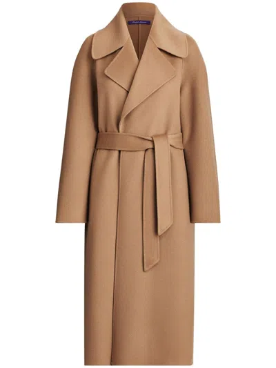 Polo Ralph Lauren Wickelmantel Aus Kaschmir In Neutrals