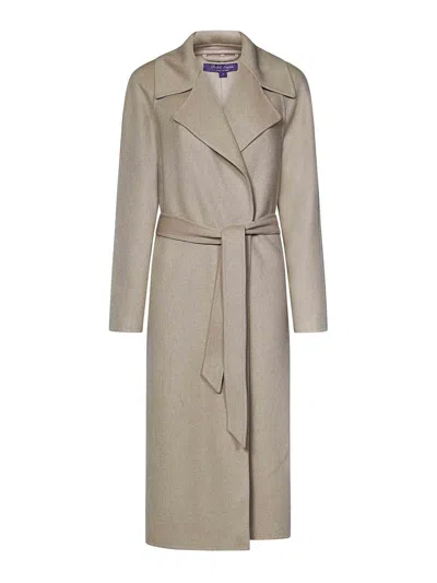 RALPH LAUREN LEONARDA OVERSIZED WRAP COAT