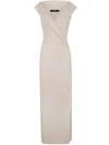 Ralph Lauren Leonidas Sleevesless Gown In White