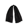 Ralph Lauren Lghtwght Shn Scarf Square In Black