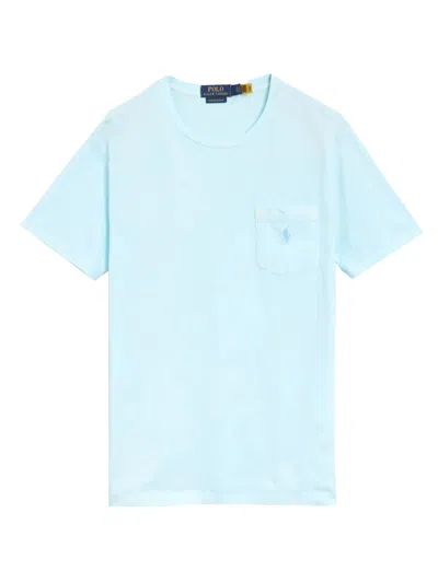 Ralph Lauren Light Blue Logo T-shirt