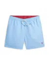 Polo Ralph Lauren Toddler And Little Boys Traveler Drawstring Waistband Swim Trunk In Blue