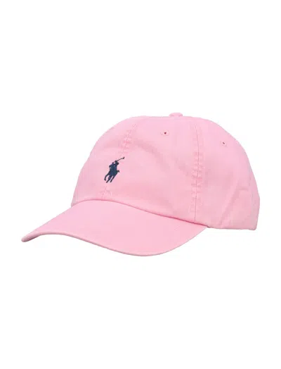Ralph Lauren Light Pink Logo Baseball Hat