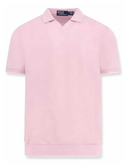 Ralph Lauren Light Pink Polo With Logo