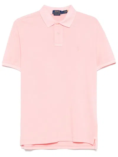 Ralph Lauren Light Pink Polo With Logo