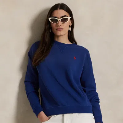 Ralph Lauren Navy Blue Logo Sweatshirt