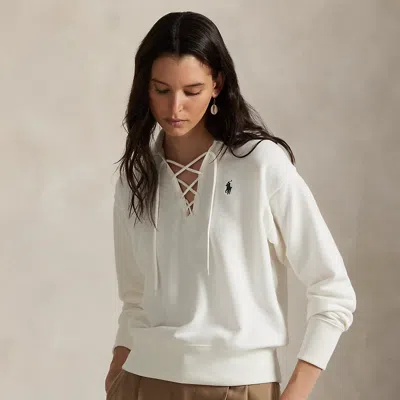 Ralph Lauren Lightweight Fleece Lace-up Pullover